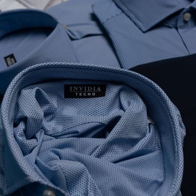 Dettaglio tessuto TECNO camicie uomo